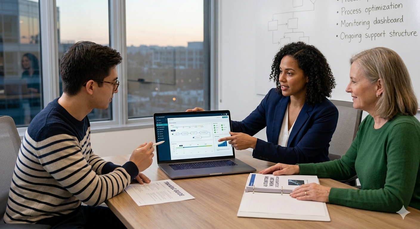 Handoff and support session